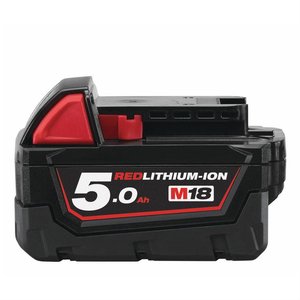Milwaukee Milwaukee M18 5,0 AH Accu Milwaukee M18 5,0 AH Accu