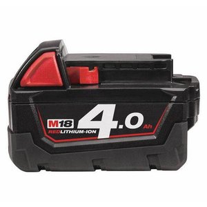 Milwaukee Milwaukee M18 4,0 AH Accu Milwaukee M18 4,0 AH Accu