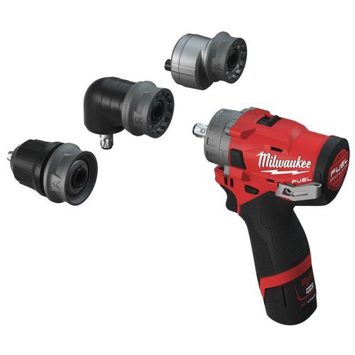 Milwaukee Milwaukee M12 FPDXKIT-202X Fuel sub-compacte percussie boormachine afneembare boorhouder