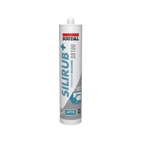 Soudal SILIRUB+ S8100 300ml koker Soudal Soudal SILIRUB+ S8100 300ml koker