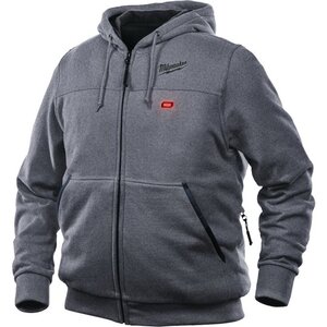 Milwaukee M12 verwarmde hoodies grijs