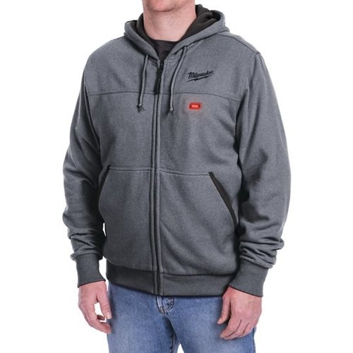 Milwaukee Milwaukee M12 verwarmde hoodies grijs