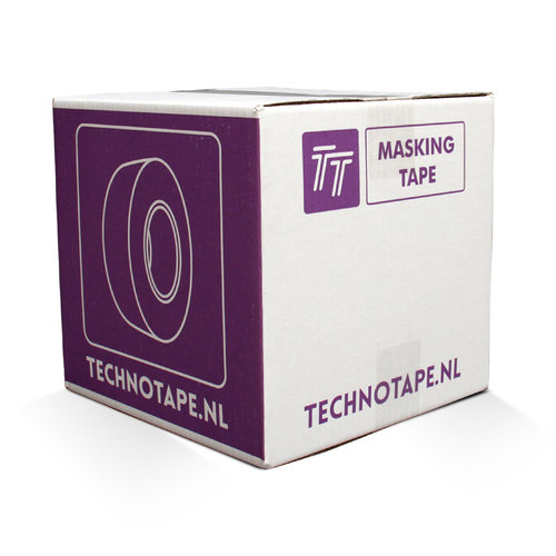 Technotape Maskingtape SP Licht geel Maskingtape SP 25mm, 38mm en 50mm TechnoTape Technotape Maskingtape SP Licht geel Maskingtape SP 25mm, 38mm en 50mm