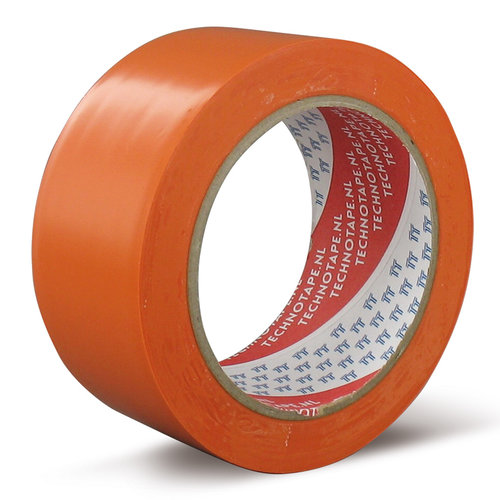 TechnoTape Technotape Maskingtape Soft PVC Oranje 50mm x 33m