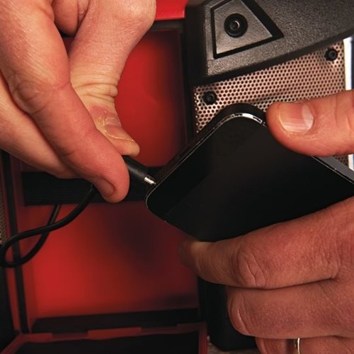 Milwaukee Milwaukee M12 C12 JSR-0 subcompactradio met mp3-aansluiting