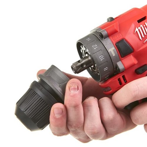 Milwaukee Milwaukee M12 FPDXKIT-202X Fuel sub-compacte percussie boormachine afneembare boorhouder