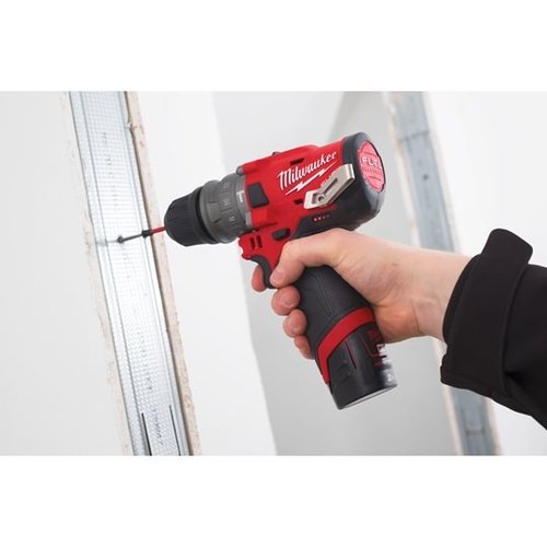 Milwaukee Milwaukee M12 FPDXKIT-202X Fuel sub-compacte percussie boormachine afneembare boorhouder