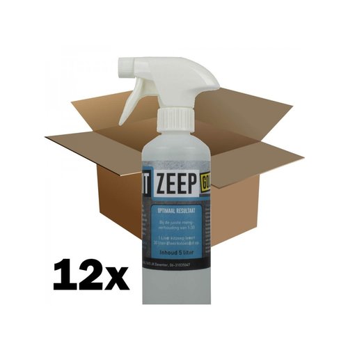 Kitzeep Kitzeep Afwerkzeep  gold kant en klaar 500ml