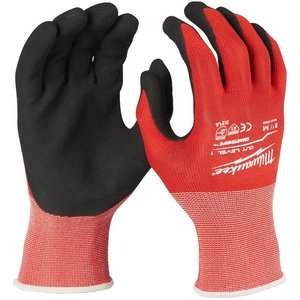Milwaukee Milwaukee snijklasse 1 gedimde handschoenen, cut niveau 1 gloves - M / 8 - 1p Milwaukee snijklasse 1 gedimde handschoenen, cut niveau 1 gloves - M / 8 - 1p