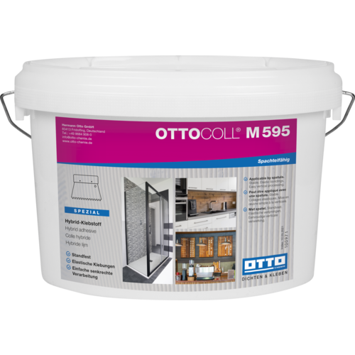 Otto Chemie Ottocoll M595 Wit De premium hybride lijm voor vlakke verlijmingen