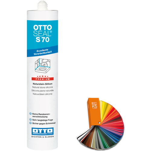 Otto Chemie Ottoseal S70 kleur op maat 310 ml koker