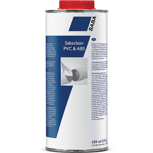 Saba Saba PVC & ABS Cleaner blik 250ml en 650ml