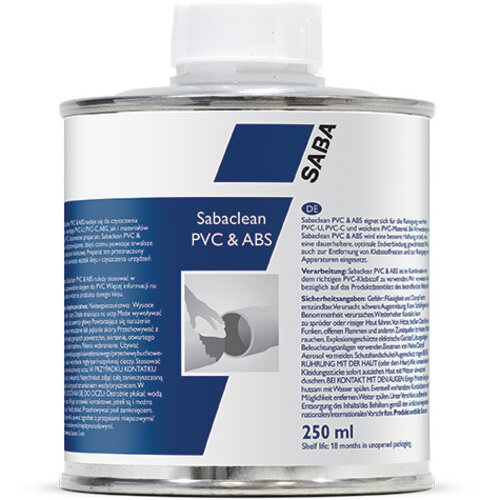 Saba SABA PVC & ABS Cleaner blik 250 / 650 ml