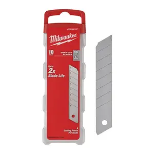Milwaukee Mesjes voor schuifmes, 18 mm, 25mm (10 stuks)