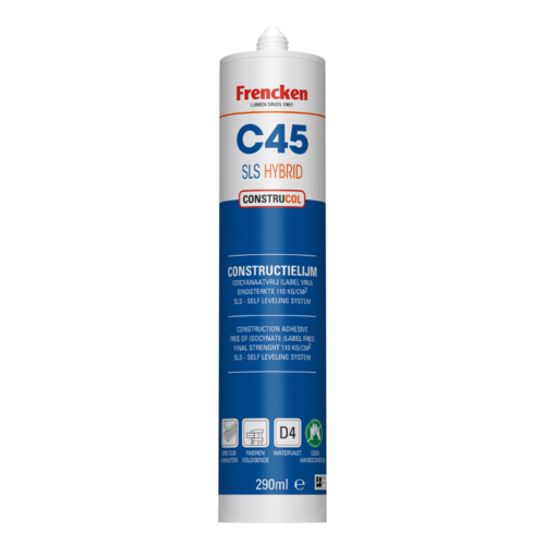 Frencken Construcol C45 SLS Hybrid 290ml koker Frencken Frencken Construcol C45 SLS Hybrid 290ml koker