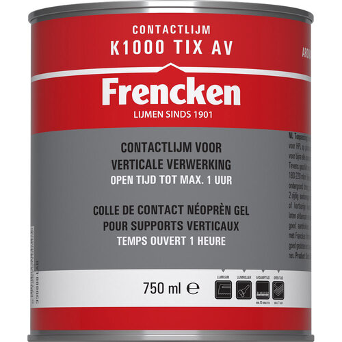 Frencken Frencken Contactlijm K1000 Tix AV