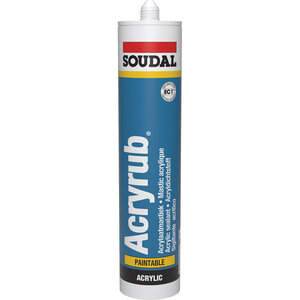 Soudal Soudal Acryrub 310ml koker Soudal Acryrub 310ml koker