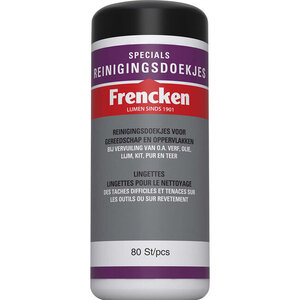 Frencken Frencken Reinigingsdoekjes bus van 80 doekjes Frencken Reinigingsdoekjes bus van 80 doekjes