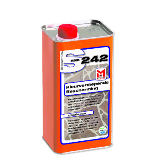 Moeller Stone Care Moeler Stone Care S242 Kleurverdiepende impregnering natuursteen 1l, 5l en 10l