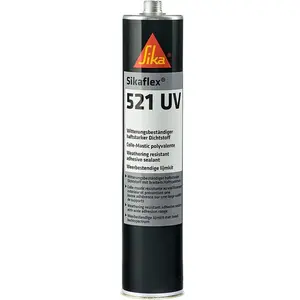 sikaflex 521 UV 300ml koker en 600ml worst