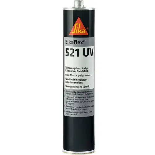 Sika sikaflex 521 UV 300ml koker en 600ml worst