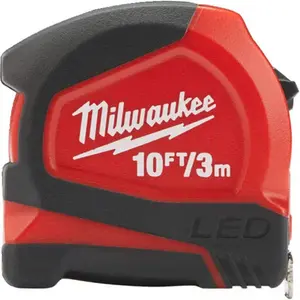 Milwaukee Rolmaat met LED-lampje 3m