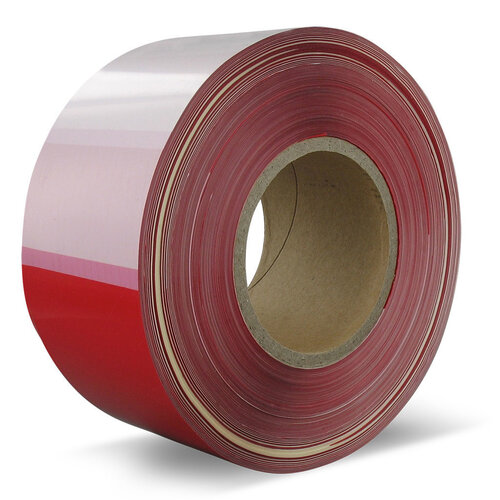 Technotape Afzetlint HDPE 35µ 80mm x 500m TechnoTape Technotape Afzetlint HDPE 35µ 80mm x 500m