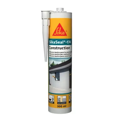 SikaSeal-174 Construction (Sikasil C) 300ml Sika SikaSeal-174 Construction (Sikasil C) 300ml