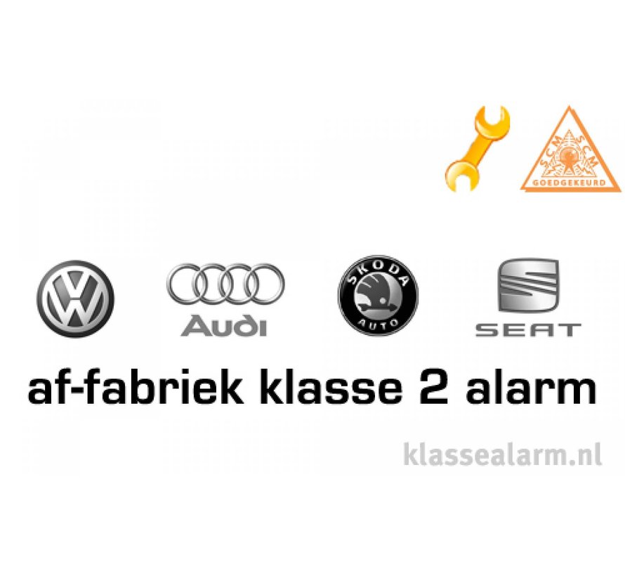 Klasse 2 alarm - Volkswagen, Audi, Seat, Skoda