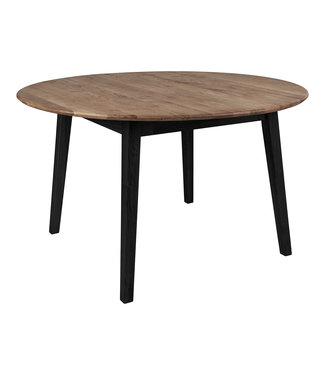 Ronde eettafel James Ø140 eikenhout smoked