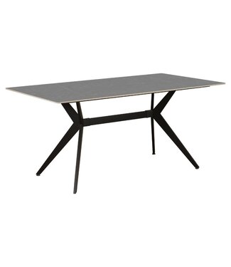 Dimehouse Eettafel Grace 170x90 cm marmerlook grijs