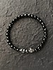 Onyx - 6 mm - facettiert - Skulls