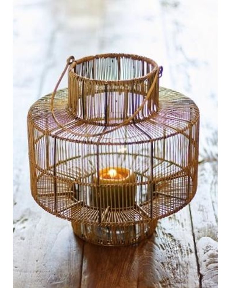 Vintage - Lantern - large - gold finish