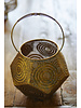 Indian Summer - Laterne - klein - Shabby Chic  - mit Glaseinsatz