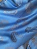 Unisex - Pashmina Scarf - Paisley pattern - blue