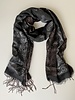 Unisex - Pashmina Scarf - Paisley pattern - anthracite