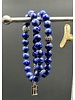 Lapis lazuli - faceted - 8 mm