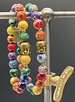 Help Kids | Regenbogen-Jaspis - 8 mm - goldener Buddha