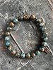 Agate - 8 mm - round beads | Buddha