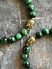 Alldieweil Tiger's Eye  - Mystic Green - 8 mm - Buddha