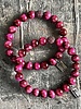 Alldieweil Tiger's Eye - "Magic Magenta" - 8 mm