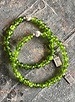 Peridot-Bracelet 'Happy Buddha' - 6 mm  pearls