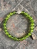 Peridot-Armband - 6 mm - 'Happy Buddha'