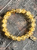 Alldieweil Citrine - 8 mm pearls - Buddha