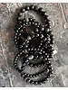 Alldieweil Tigerauge - Black & Blue - 8 mm  - Buddha