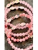 Fishes in Love - Jade  - 6 mm -rosa