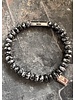 ‘HEARTBEAT' Designperle  | Jaspis | 8 mm | schwarz
