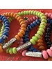 ‘LUCKY -& HAPPY' | Designperle | Jaspis | 8 mm | Farbauswahl