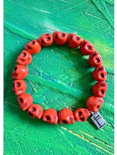 'Happy Halloween' | Howlith | 8 mm  | orange