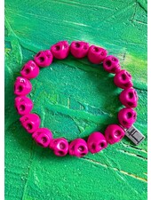 'Happy Halloween' | Howlith | 8 mm  | pink